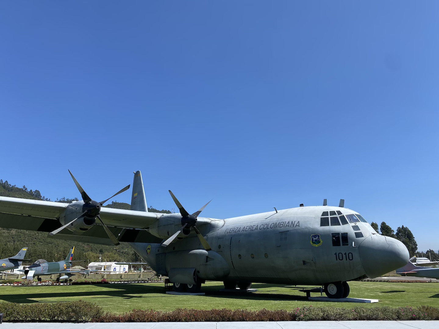 HÉRCULES C130 FAC 1010 Museo Aeroespacial Fuerza Aérea Colombiana